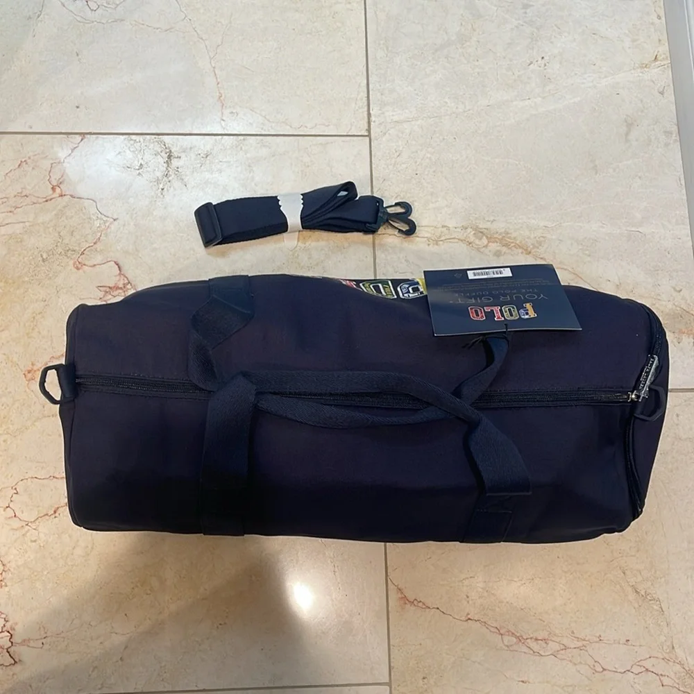 Ralph Lauren navy blue duffle bag